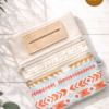 Naturel Boho Kanvas Tütün Çantası Hediye Tütün Kesesi Çok Amaçlı Organizer Çanta