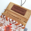 Taba Boho Kanvas Tütün Çantası Hardal Çok Amaçlı Organizer Çanta Hediye Tütün Kesesi - Görsel 2