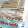 Naturel Boho Kanvas Tütün Çantası Hediye Tütün Kesesi Çok Amaçlı Organizer Çanta - Görsel 4
