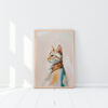 BOHO CAT — Dijital Sanat Baskısı - Görsel 2