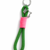 Neon Paracord Çanta Charmı, Anahtarlık, Clutch Bilek Askısı 20cm –Kirpiwork Maximal Boho Koleksiyonu - Görsel 3