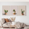 BOHO KAKTÜS SET — Dijital Sanat Baskısı - Görsel 4