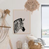 ZEBRA SOUL — Dijital Sanat Baskısı - Görsel 4