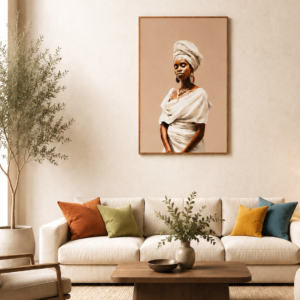 AFRICAN SOUL — Dijital Sanat Baskısı