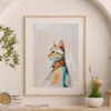 BOHO CAT — Dijital Sanat Baskısı - Görsel 4