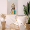 BOHO CAT — Dijital Sanat Baskısı - Görsel 6