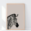 ZEBRA SOUL — Dijital Sanat Baskısı - Görsel 5
